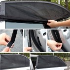 Easy to Install Car Door Window Sunshade Mess Protection from Sun and Insects, Mosquitos, Dust Protection
